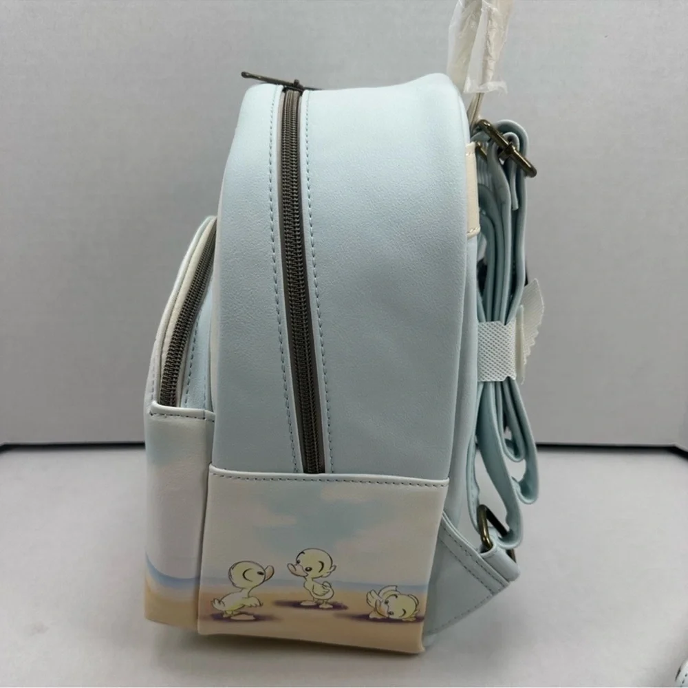 Loungefly Disney Stitch & Angel Beach Date Mini Backpack& Wallet Set